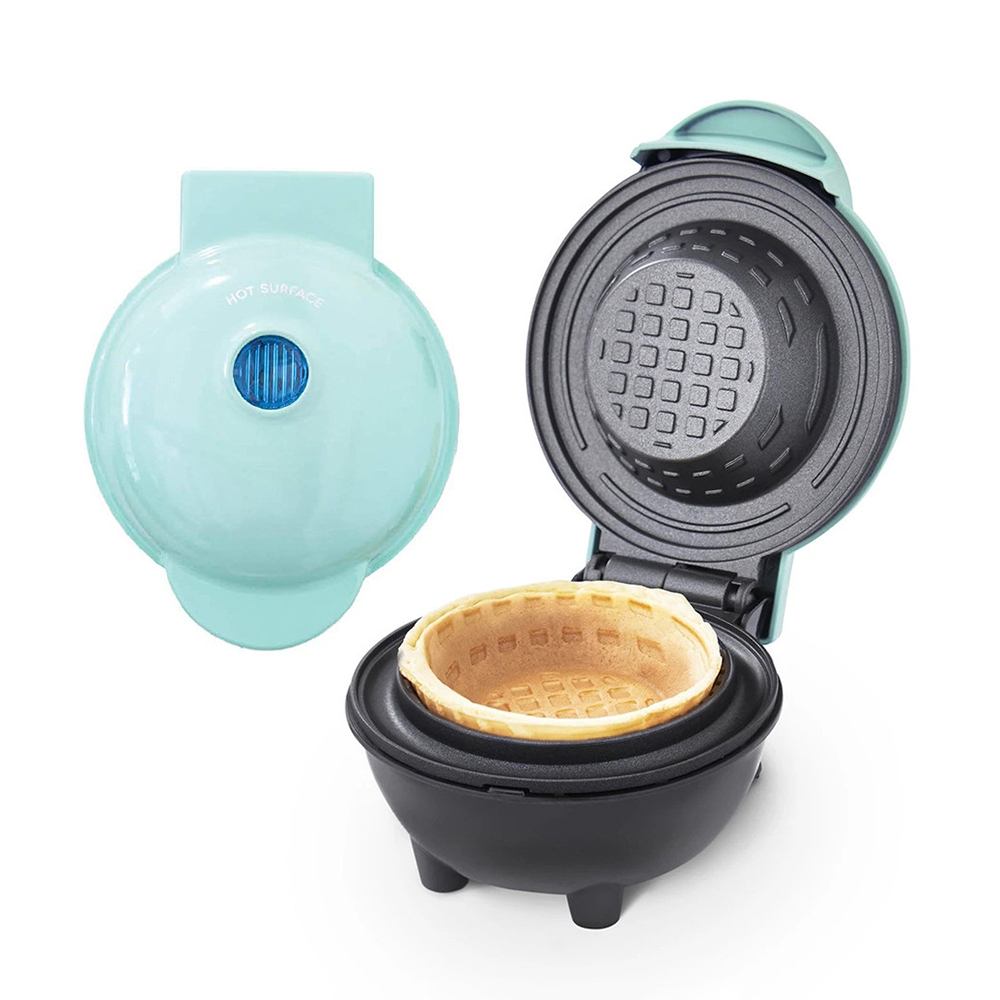 Nouveau Mini gaufrier bol 110  - Mini Waffle Maker Machine avis et prix